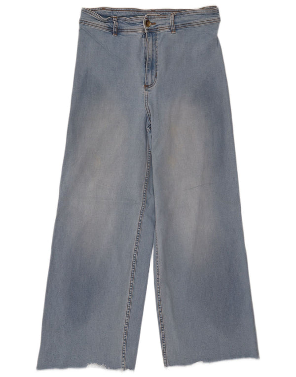 BILLABONG Женские широкие джинсы с высокой талией W30 L27 синие