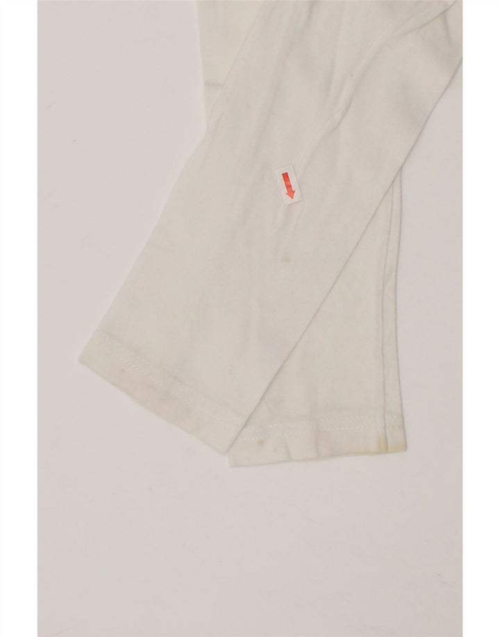 HARMONT & BLAINE Boys Graphic Top Long Sleeve 7-8 Years White Cotton Vintage Harmont & Blaine and Second-Hand Harmont & Blaine from Messina Hembry 