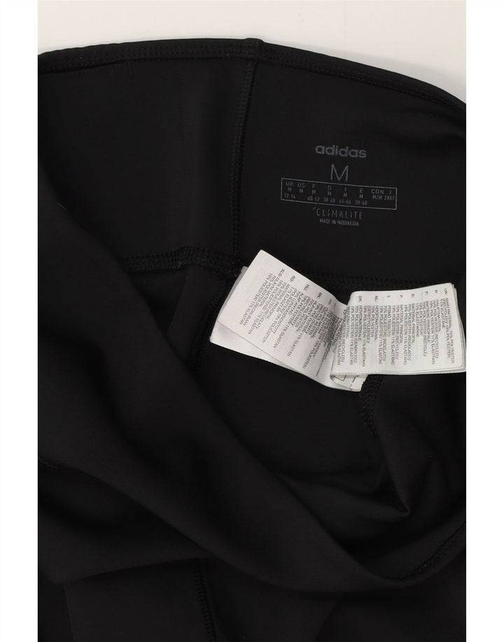Женские леггинсы ADIDAS Climalite UK 12/14, средний черный полиэстер