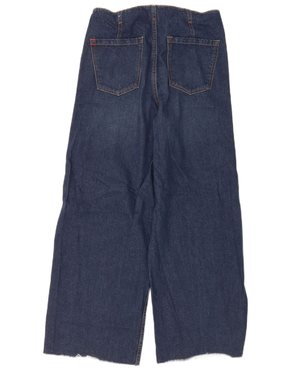 Широкие мешковатые джинсы Zara для девочек 13–14 лет W30 L27, темно-синий, хлопок