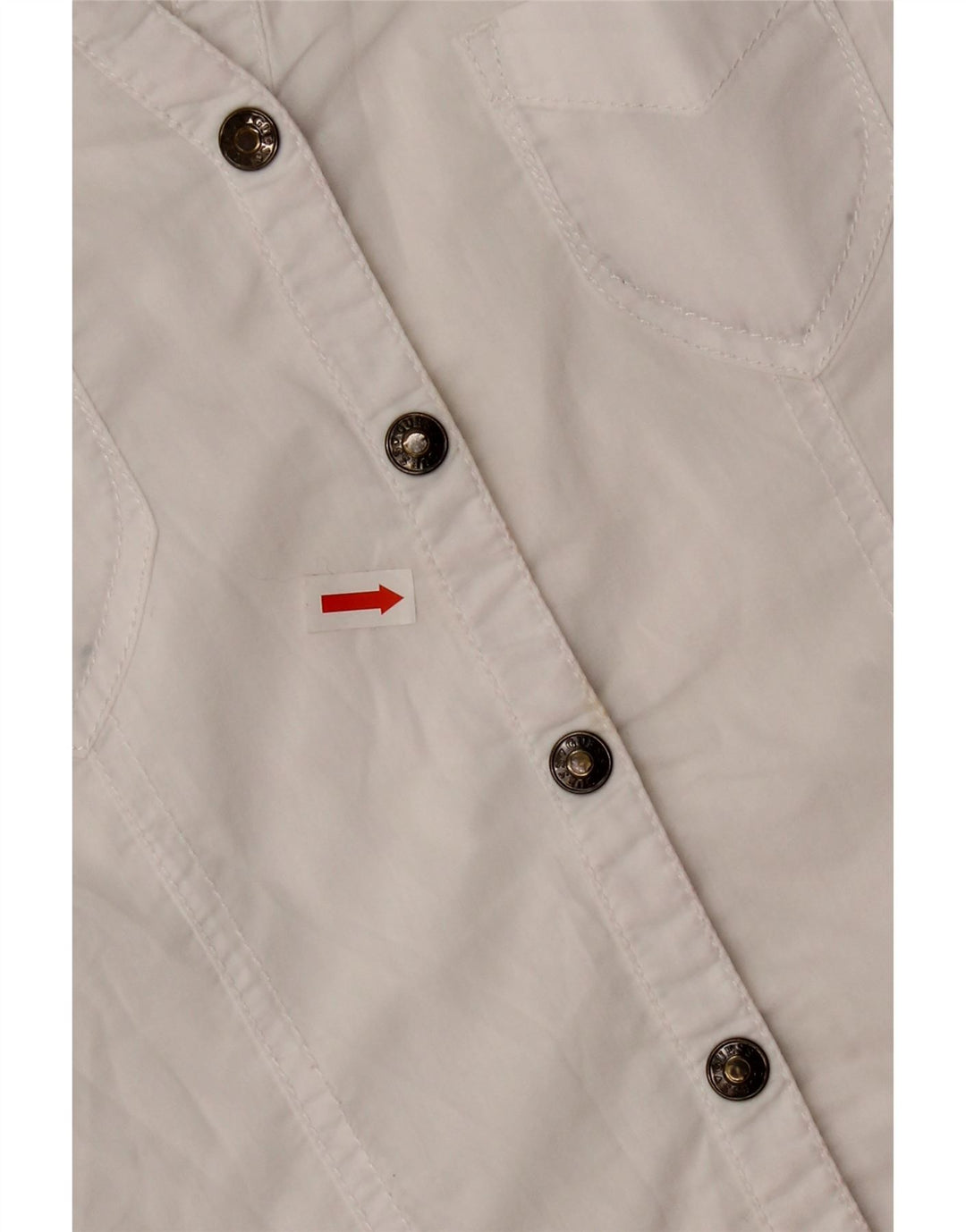 Рубашка Guess для девочек 11-12 лет, белый хлопок