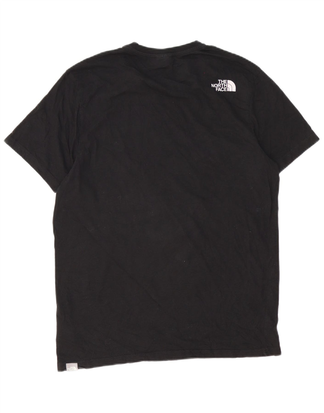 Мужская футболка The North Face из хлопка среднего размера, черная