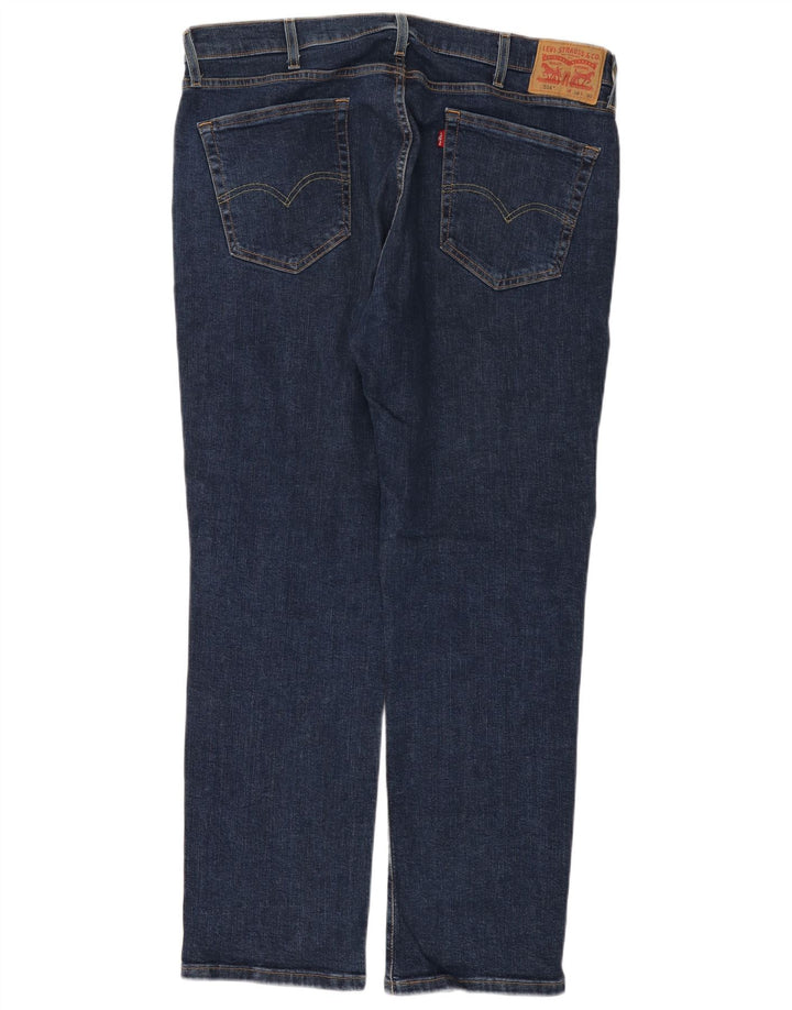 Мужские прямые джинсы Levi's W38 L30 синие, хлопок