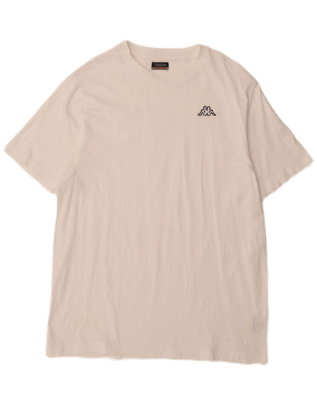 KAPPA Мужская футболка Top XL Белый Хлопок