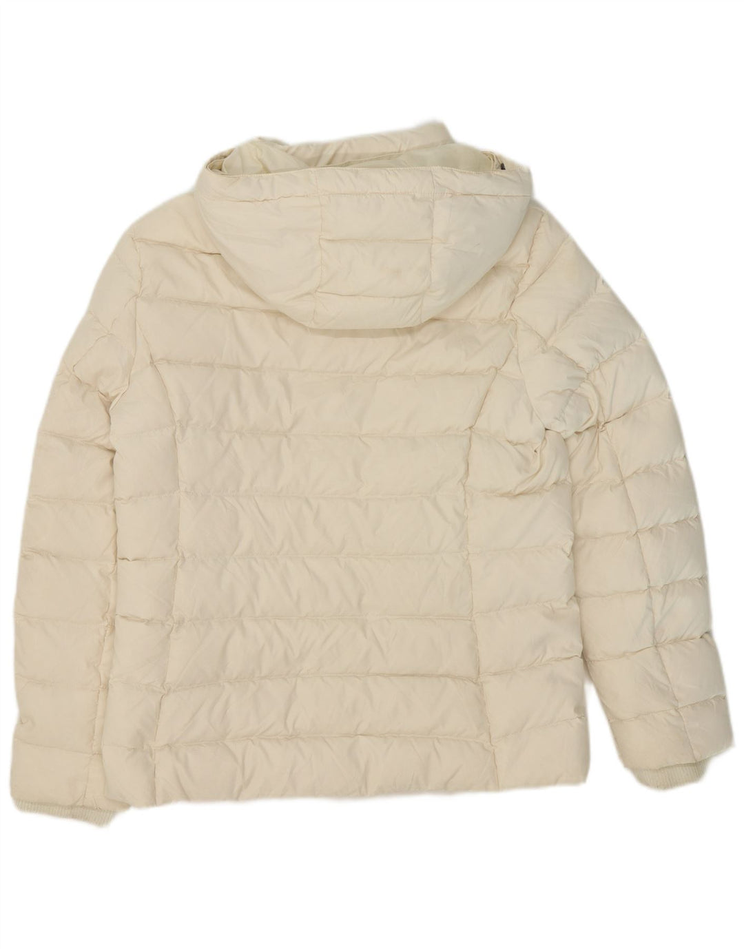 Женская стеганая куртка с капюшоном Tommy Hilfiger UK 18 XL, белый полиэстер