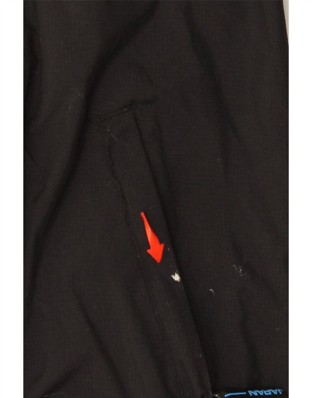 SUPERDRY Женская ветровка с капюшоном UK 16, большой черный нейлон