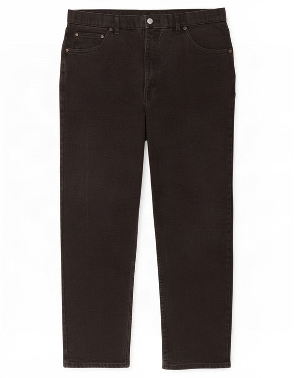 Мужские прямые джинсы Marks & Spencer W36 L29, черный хлопок