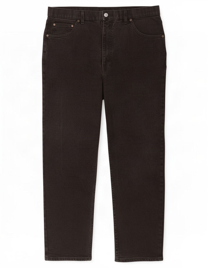 Мужские прямые джинсы Marks & Spencer W36 L29, черный хлопок