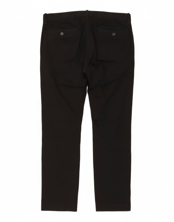 Мужские брюки узкого кроя J. Crew W34 L30, черный хлопок