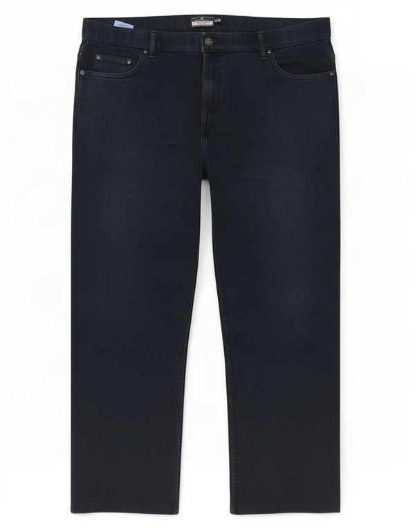 Мужские прямые джинсы Marks & Spencer Blue Harbour W40 L26, темно-синий хлопок