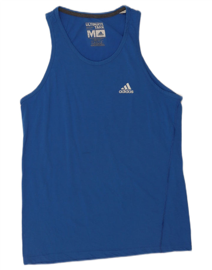 Мужской жилет Adidas Top Medium Blue из полиэстера