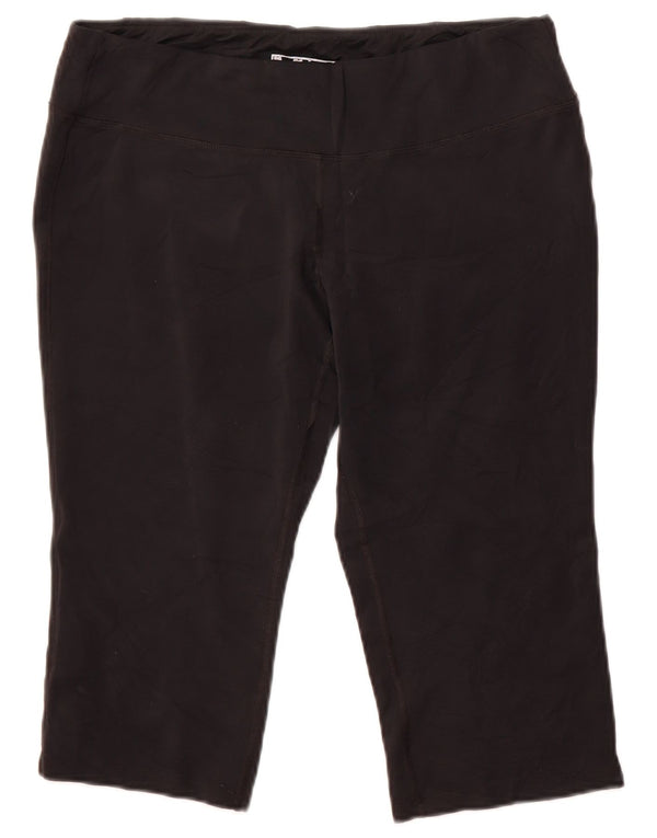 Женские леггинсы-капри New Balance UK 18 XL, черный полиэстер