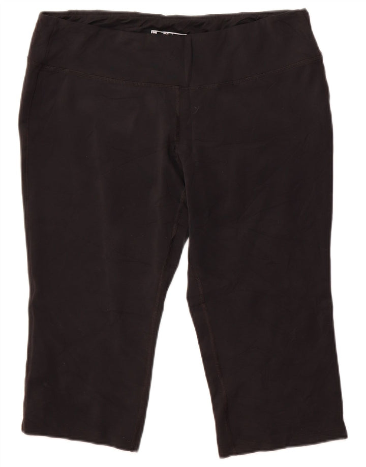 Женские леггинсы-капри New Balance UK 18 XL, черный полиэстер