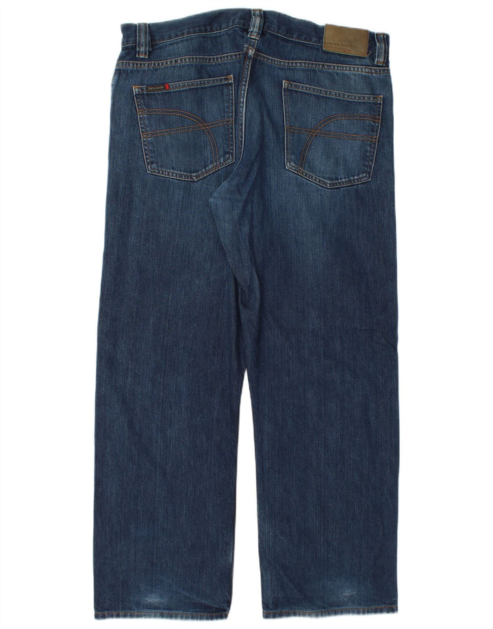 Мужские прямые джинсы Pierre Cardin W38 L30 синие, хлопок