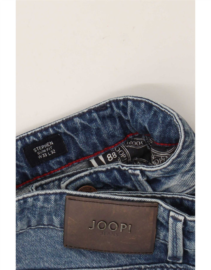 Мужские джинсы Joop Stephen Slim W33 L32 синие