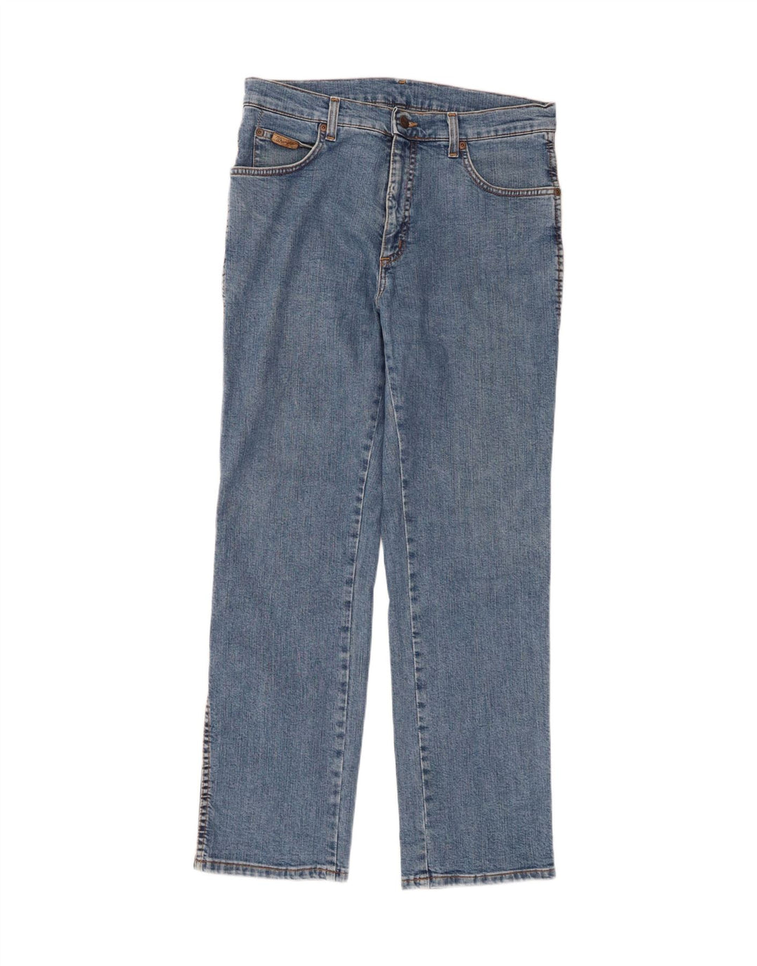 WRANGLER Mens Straight Jeans W30 L32 Blue Cotton Vintage Wrangler and Second-Hand Wrangler from Messina Hembry 