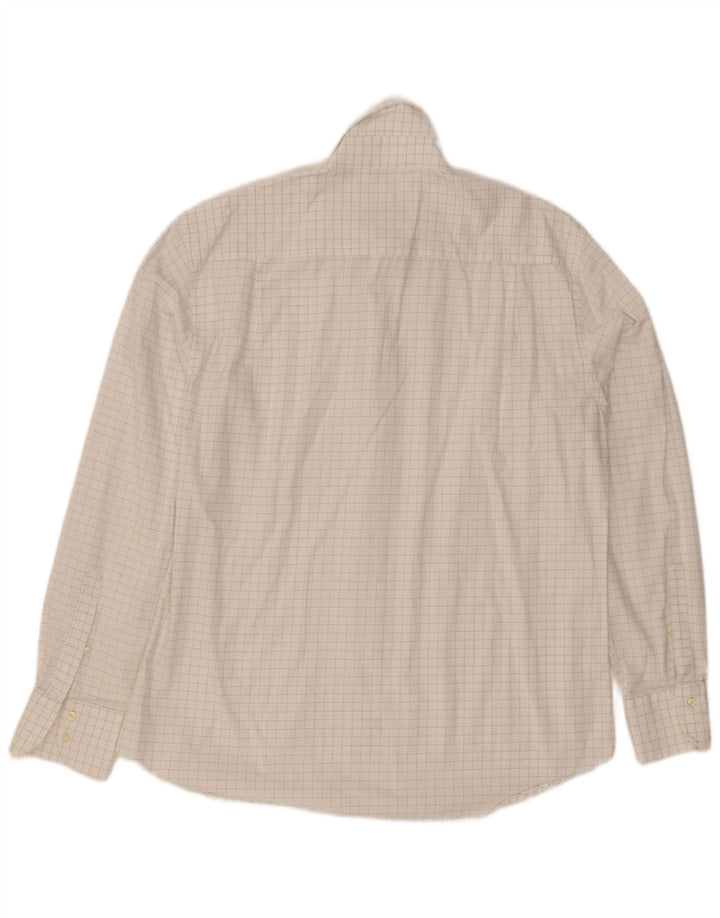 Мужская рубашка Luciano Soprani, большая белая клетка