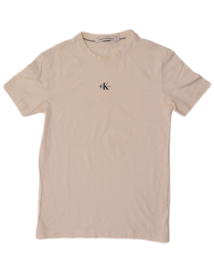 Мужская футболка Calvin Klein Jeans Top XS белая