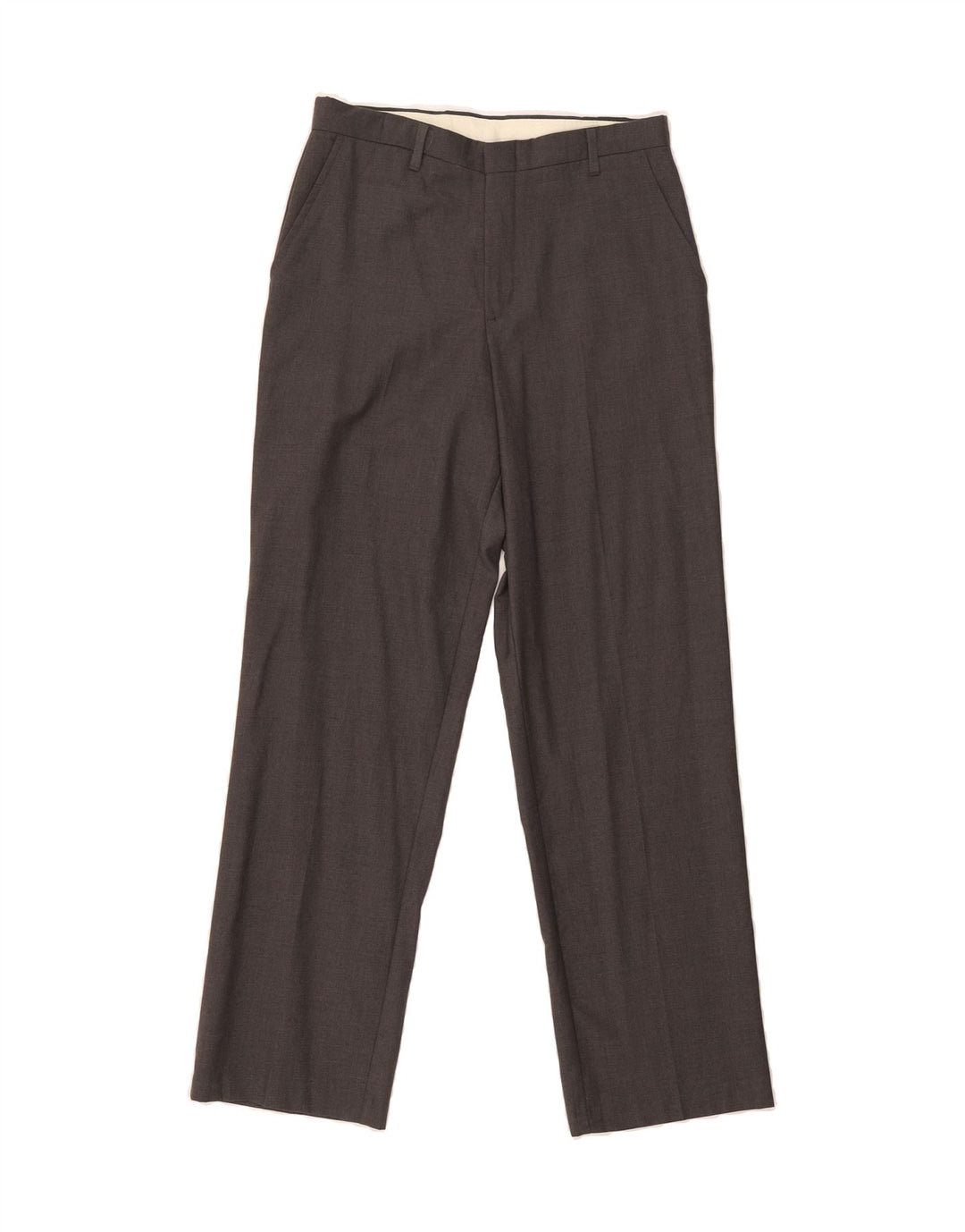 CHAPS Boys Straight Suit Trousers 15-16 Years W30 L30 Grey Polyester Vintage Chaps and Second-Hand Chaps from Messina Hembry 