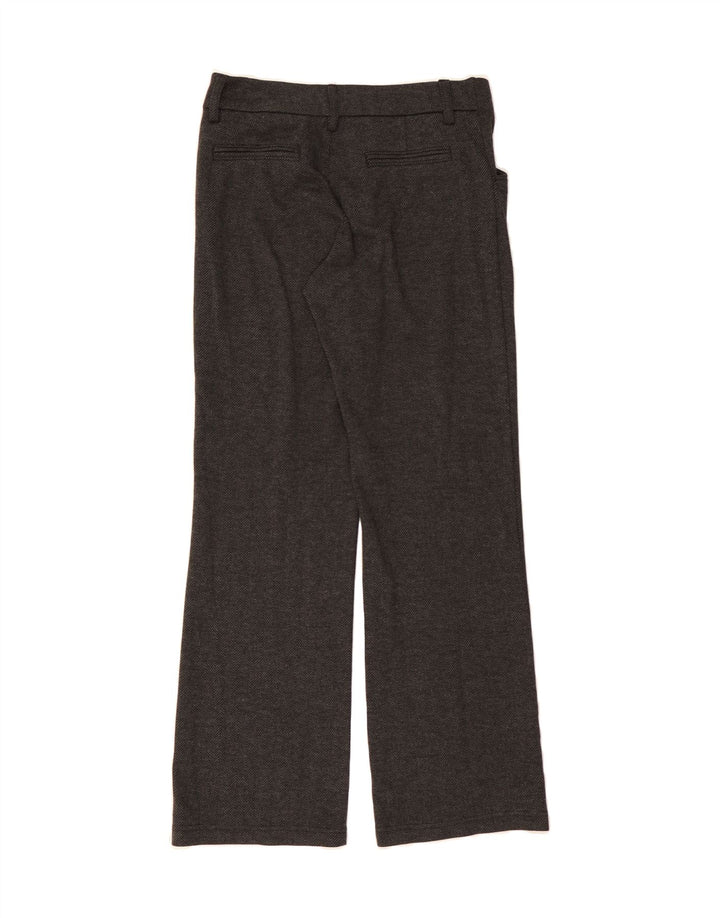 LEE Womens Riders Casual Trousers US 8 Medium W30 L32 Grey Herringbone Vintage Lee and Second-Hand Lee from Messina Hembry 