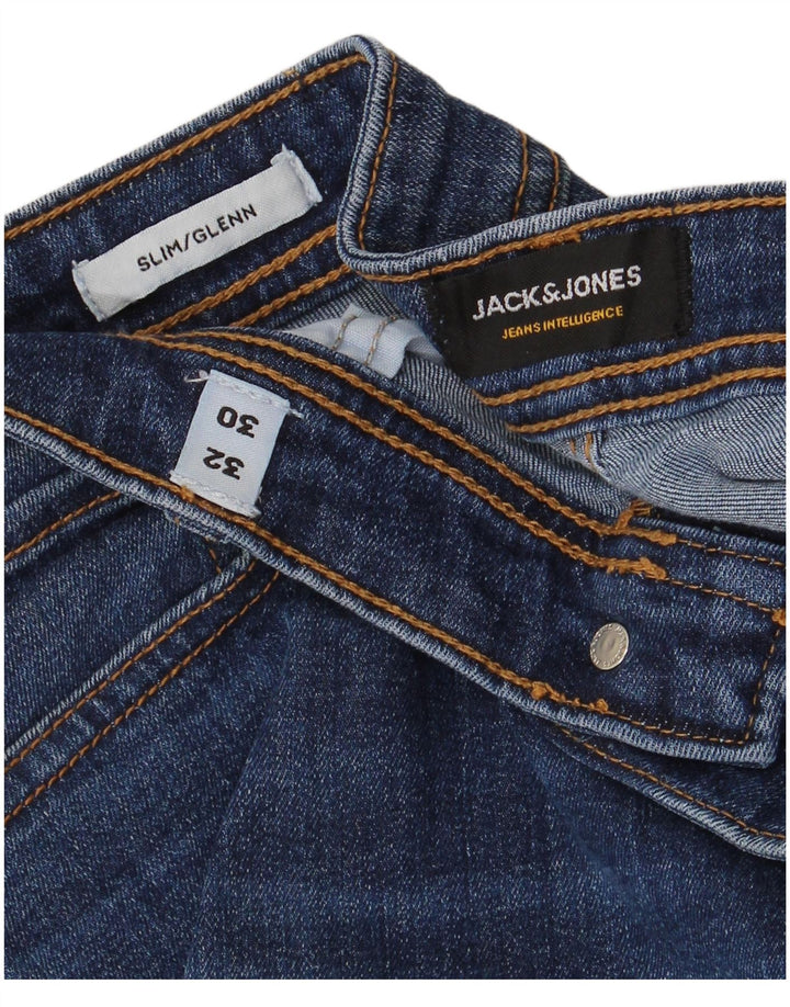 Мужские зауженные джинсы JACK & JONES GLENN W32 L30, синий хлопок