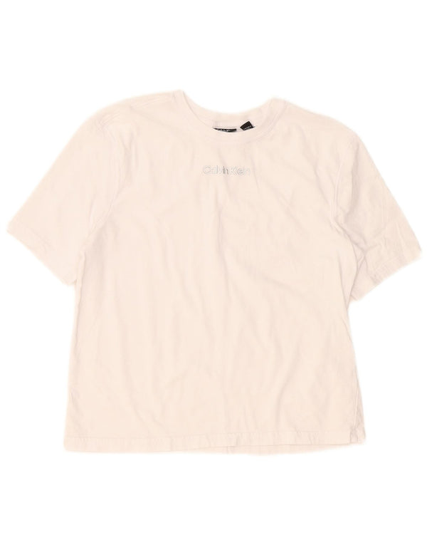 Женская футболка Calvin Klein Top UK 6 XS Белая