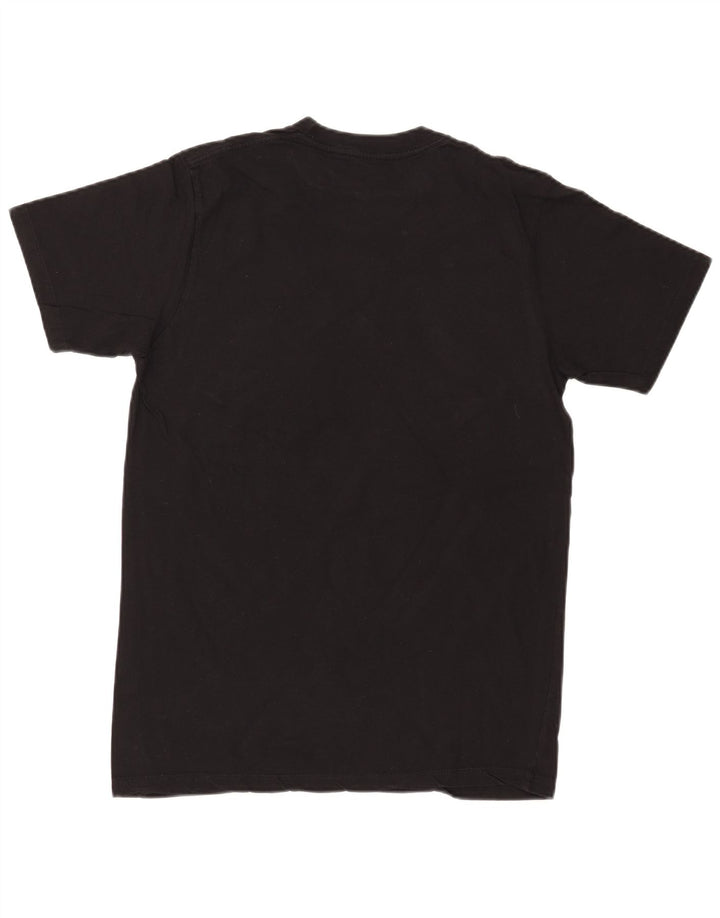 Мужская футболка с рисунком Hard Rock Cafe Malta Top среднего размера, черный хлопок