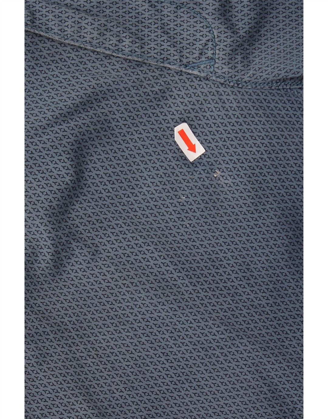 Мужские шорты чинос Tommy Hilfiger W33, хлопок среднего синего цвета с геометрическим рисунком