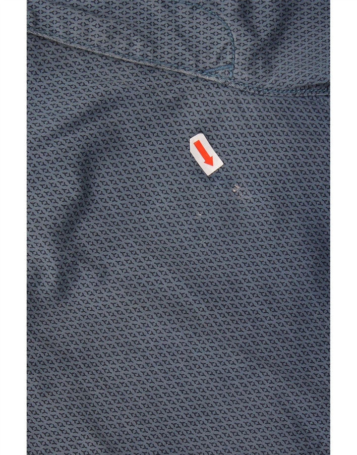 Мужские шорты чинос Tommy Hilfiger W33, хлопок среднего синего цвета с геометрическим рисунком