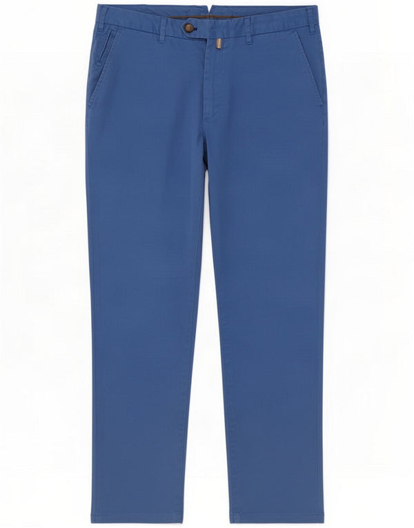 Мужские брюки-чиносы Massimo Dutti Slim Fit EU 46 XL W36 L30 Синий хлопок