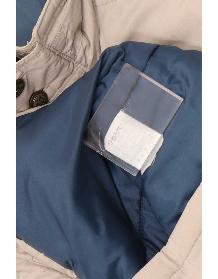 Мужское стеганое пальто Brugi UK 42 XL, полиэстер серое