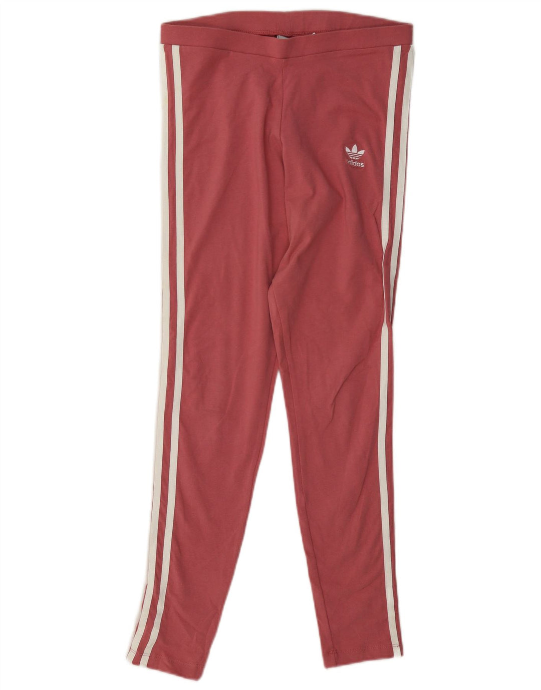 Женские леггинсы Adidas UK 10, маленькие розовые, хлопок