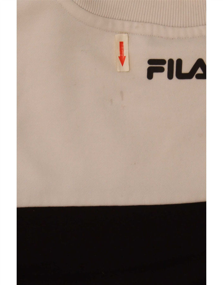 Женский свитер с рисунком Fila UK 14, средний разноцветный