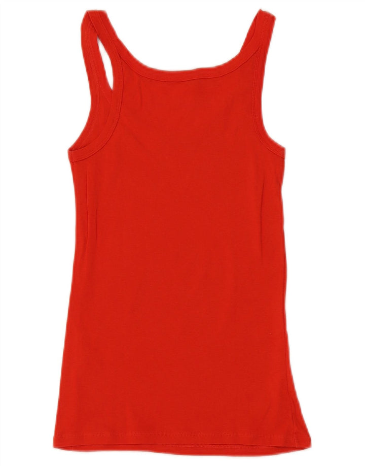 Женский жилет Benetton Top UK 8, маленький красный