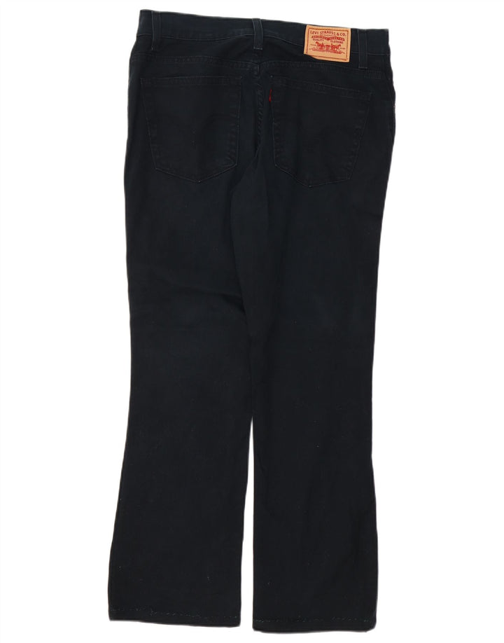 Женские джинсы свободного кроя LEVI'S 550 Bootcut США 8, средние W32 L28, черные