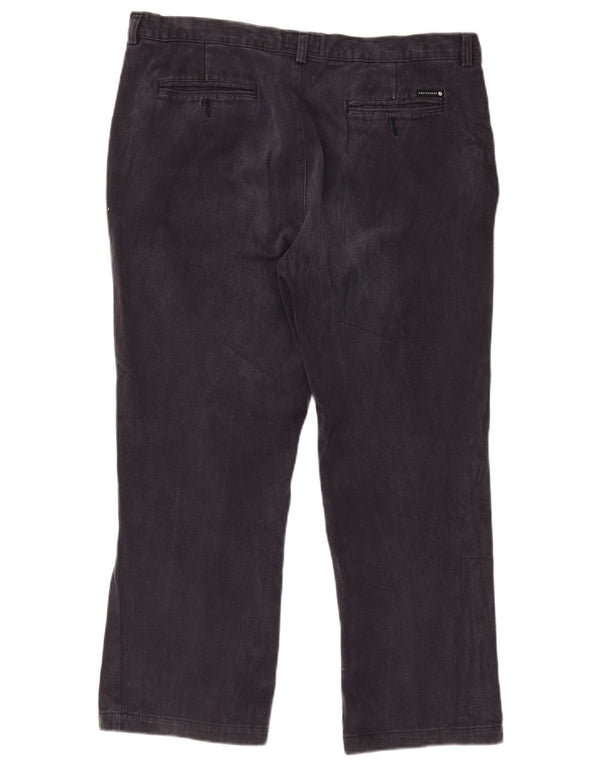 Trussardi Мужские прямые брюки чинос IT 56 3XL W46 L28 Темно-синие