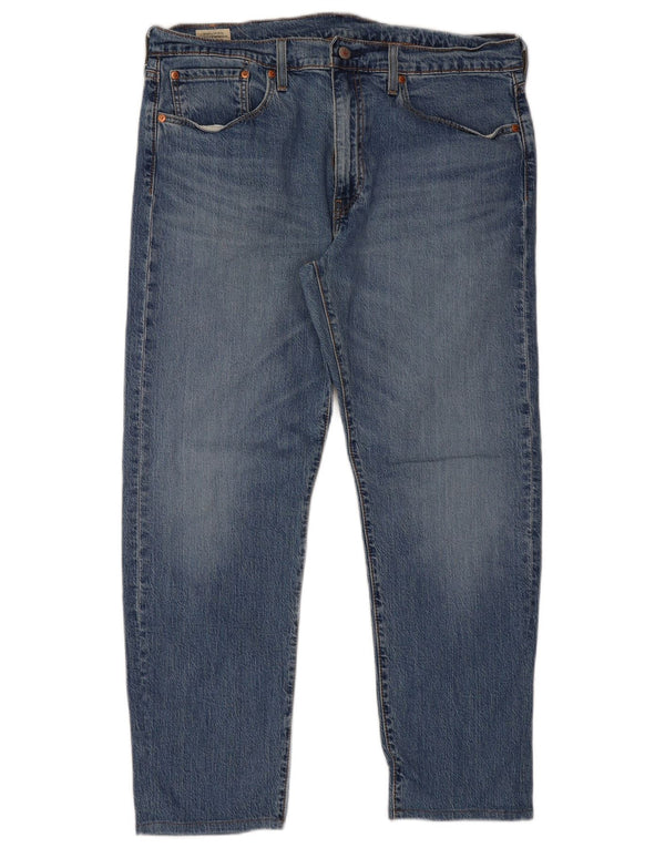 Мужские узкие джинсы Levi's W36 L28 синие, хлопок