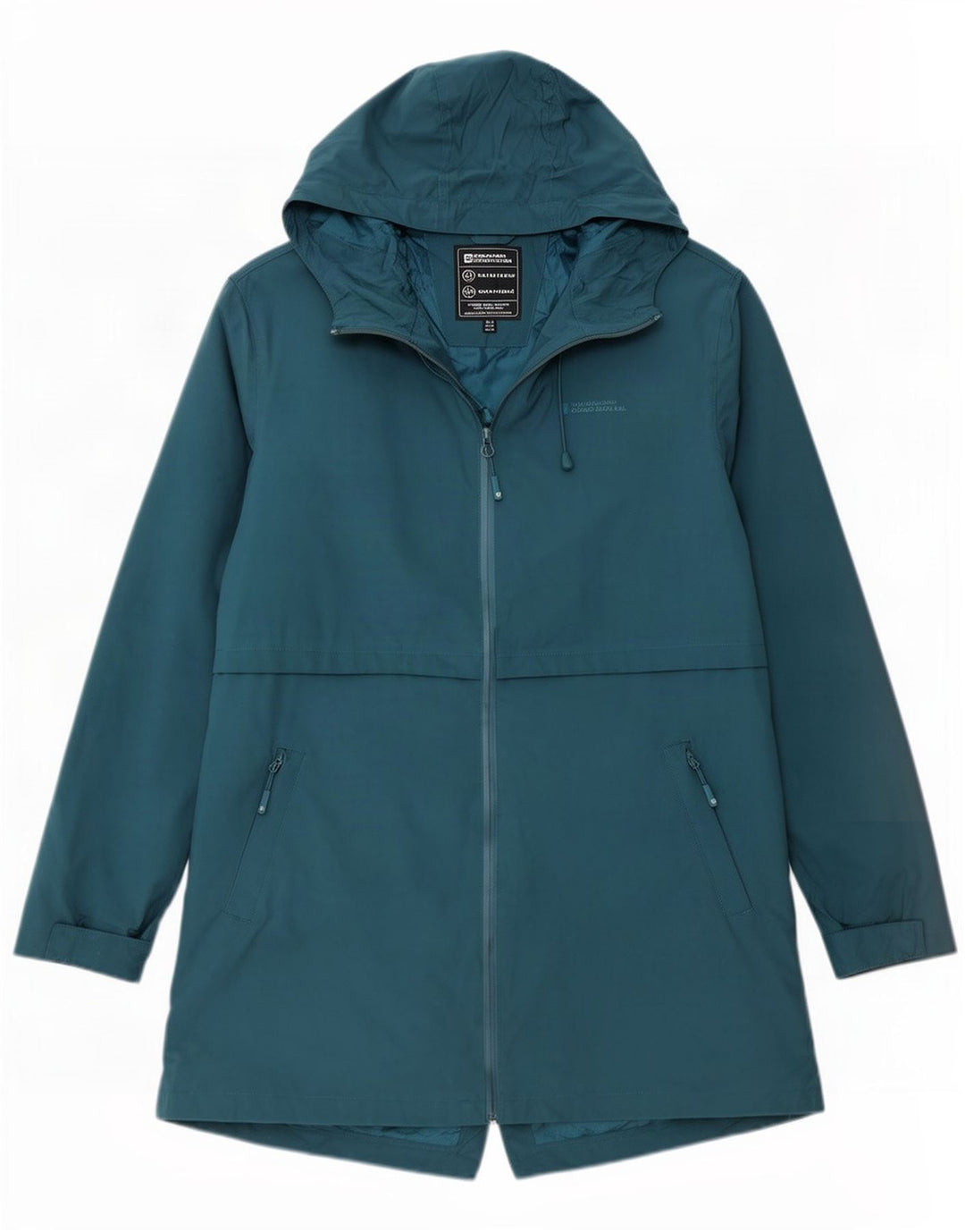 Женская оверсайз-парка Mountain Warehouse с капюшоном, Великобритания, 18 XL, синяя
