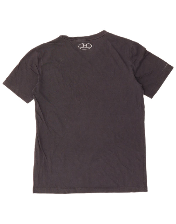 Мужская футболка Heat Gear Under Armour, маленькая, черная