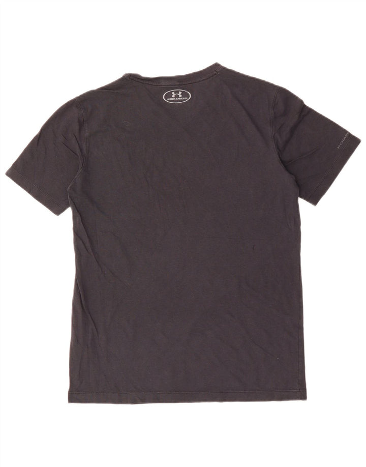 Мужская футболка Heat Gear Under Armour, маленькая, черная