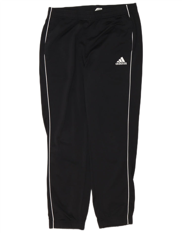 Мужские спортивные брюки ADIDAS, джоггеры, большие черные, полиэстер