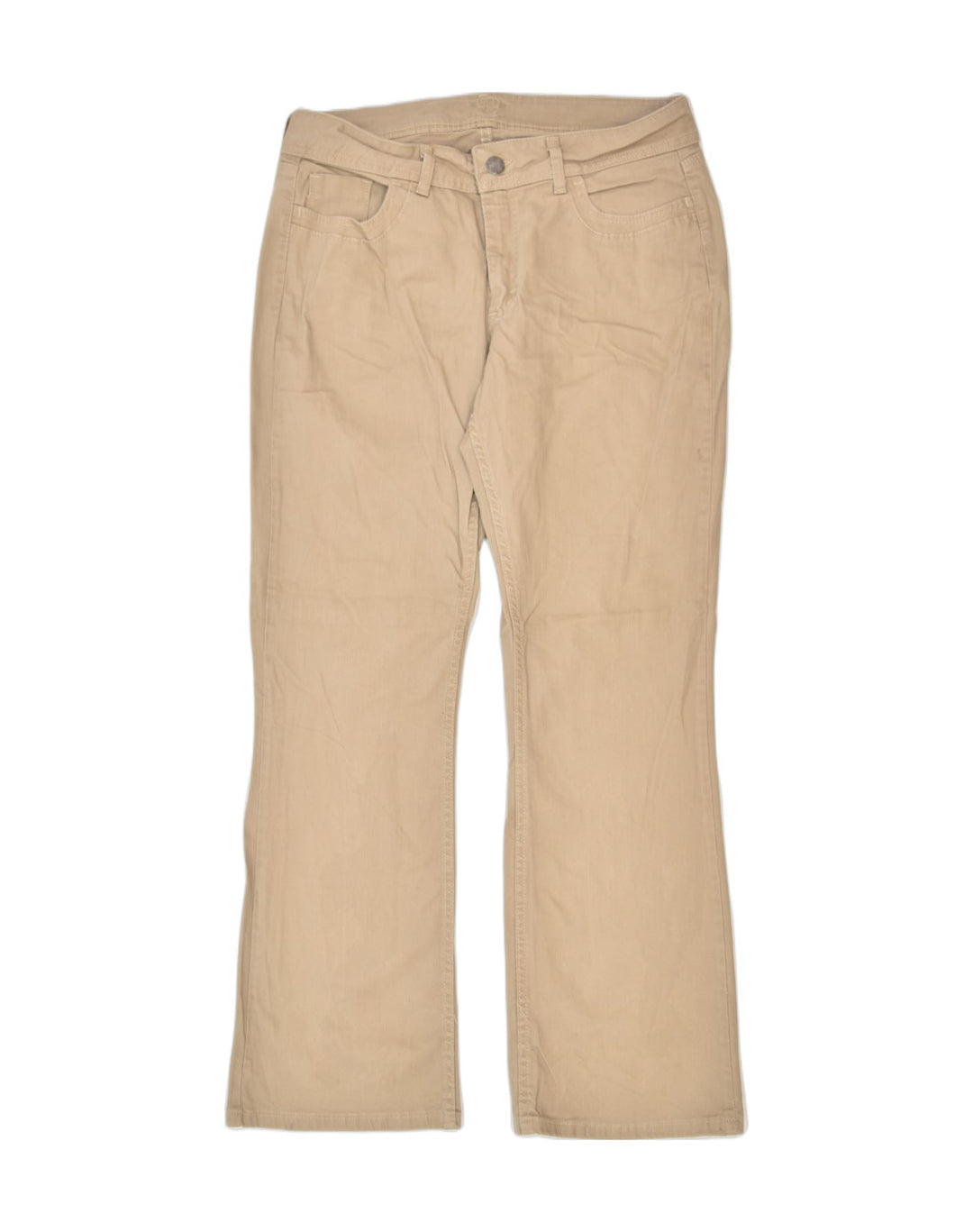 LEE Womens Riders Bootcut Casual Trousers US 14 XL W36 L32 Beige Cotton | Vintage | Thrift | Second-Hand | Used Clothing | Messina Hembry 
