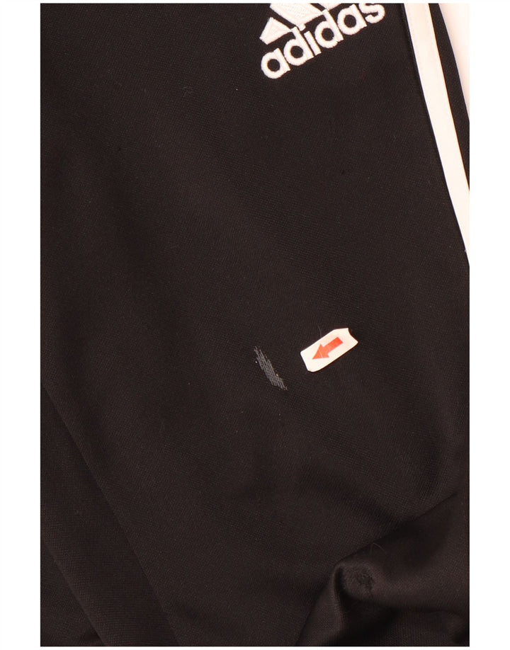 Мужские спортивные брюки Adidas Climacool, маленькие черные полиэстер с цветными блоками