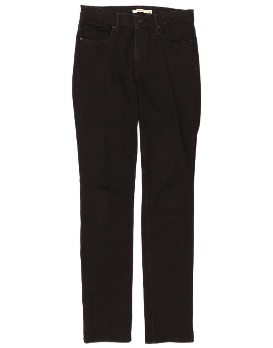 Женские облегающие джинсы Levi's W31 L34, черный хлопок
