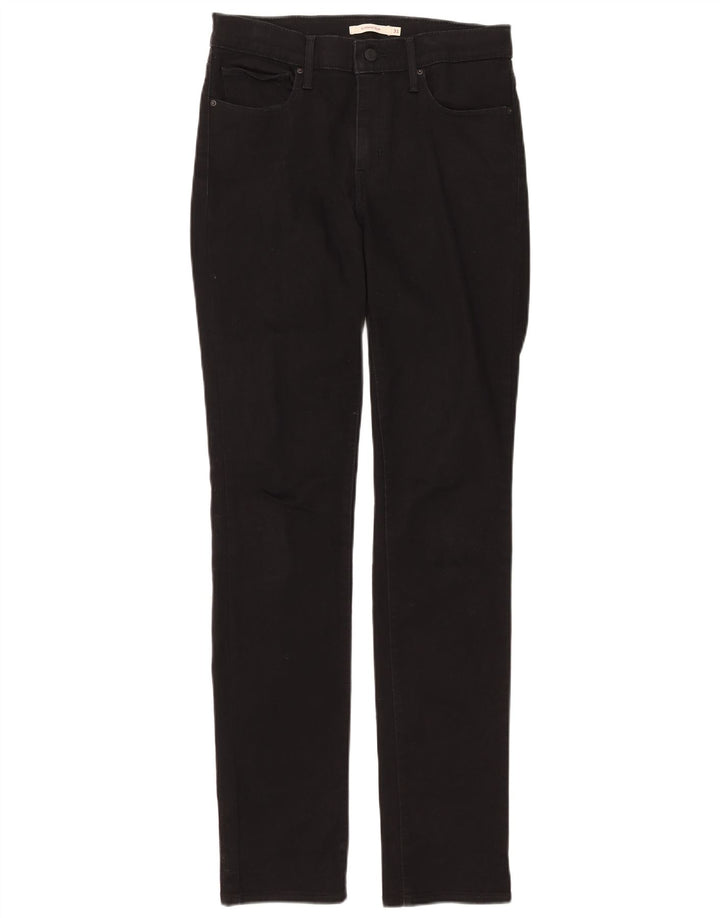 Женские облегающие джинсы Levi's W31 L34, черный хлопок
