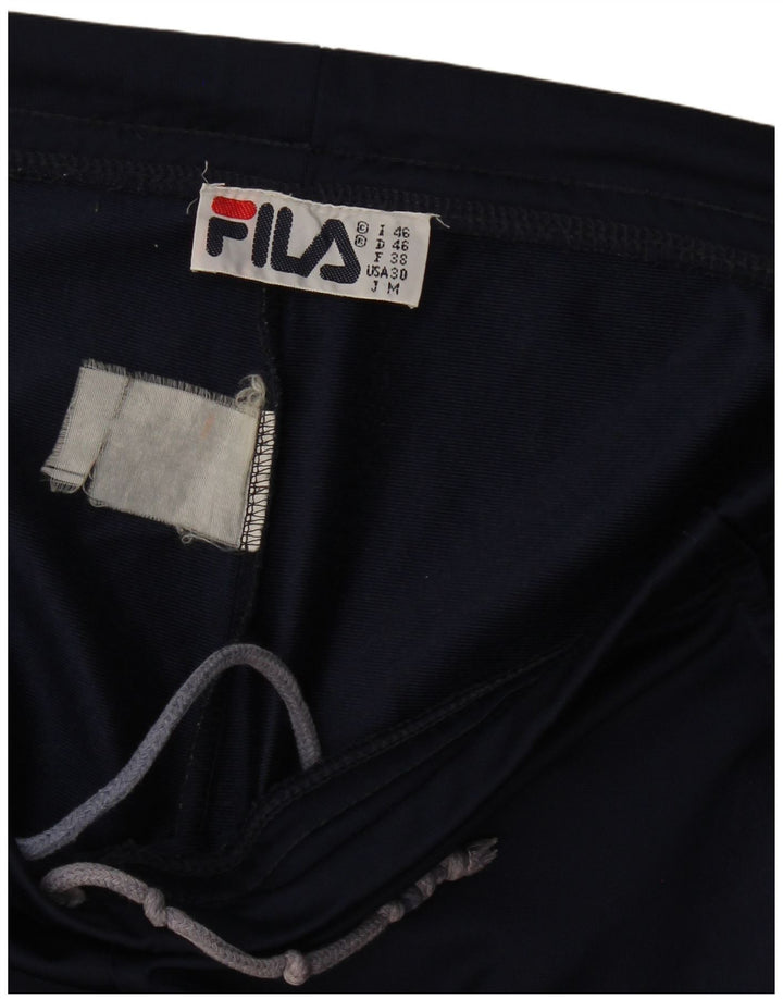 Fila Женские спортивные брюки IT 46 Большие темно-синие цветные блоки