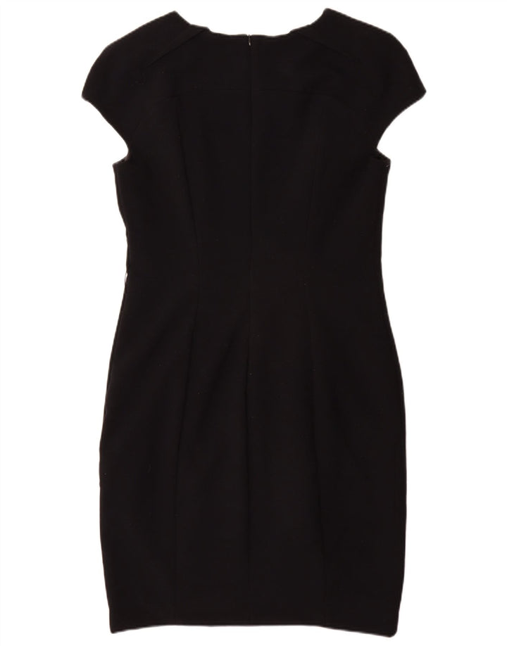 Женское облегающее платье Zara UK 18 XL, черный полиэстер