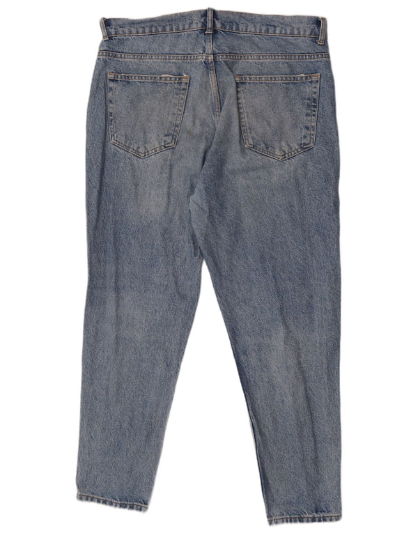 Мужские зауженные джинсы Zara EU 46 XL W36 L29 синие