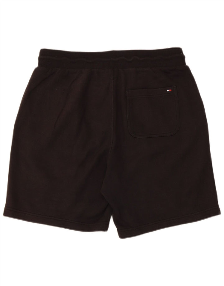 Tommy Hilfiger Мужские спортивные шорты с рисунком, средний черный, хлопок
