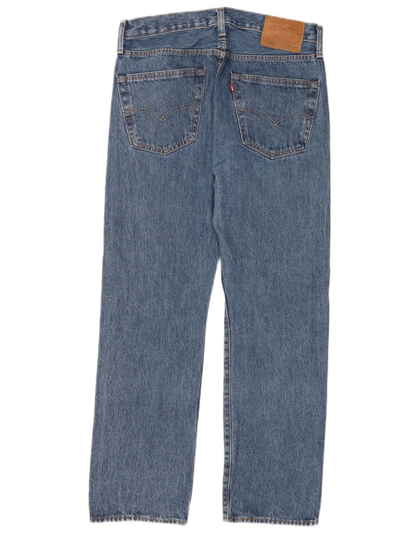 Мужские прямые джинсы Levi's 501 W32 L30 синие